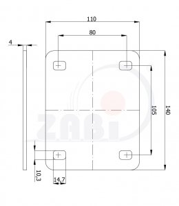 ZABI CZECH s.r.o - montazni-deska-110x140-mm-zabi-p125-tv-1715325685.jpg